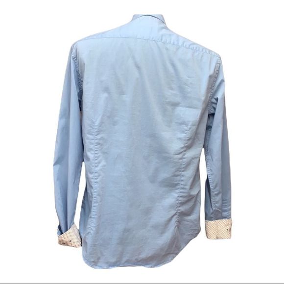 SzL Lin NYC Blue Button Down Shirt 👔 - Picture 4 of 8